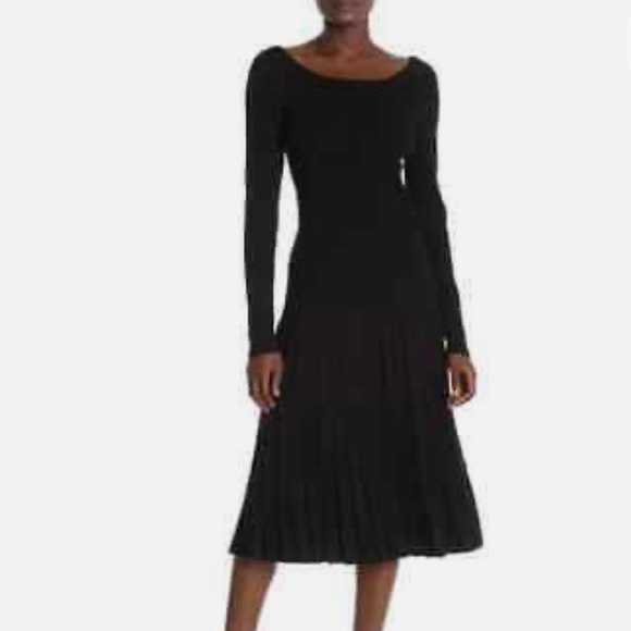 Tory Burch Florence Pleated Sweater dress - Picture 1 of 4